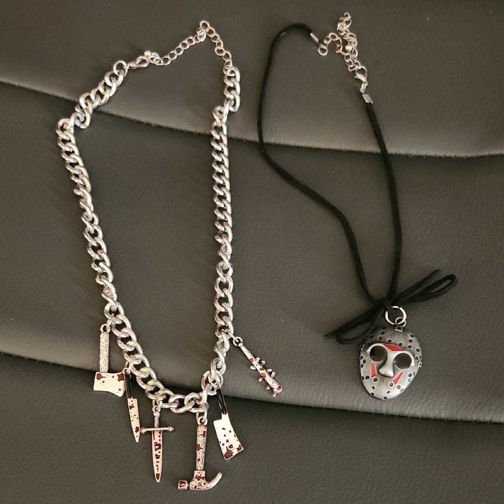 2 Halloween Necklaces